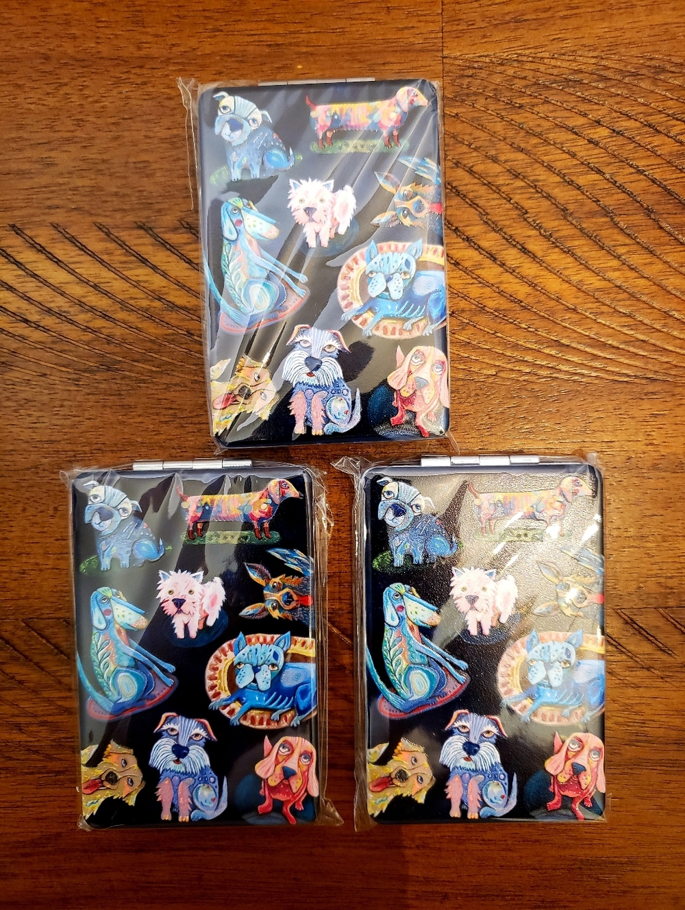 NWT Dog Pattern Mirrors - Picture 6 of 7